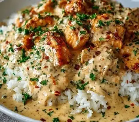 Creamy Chicken and Rice