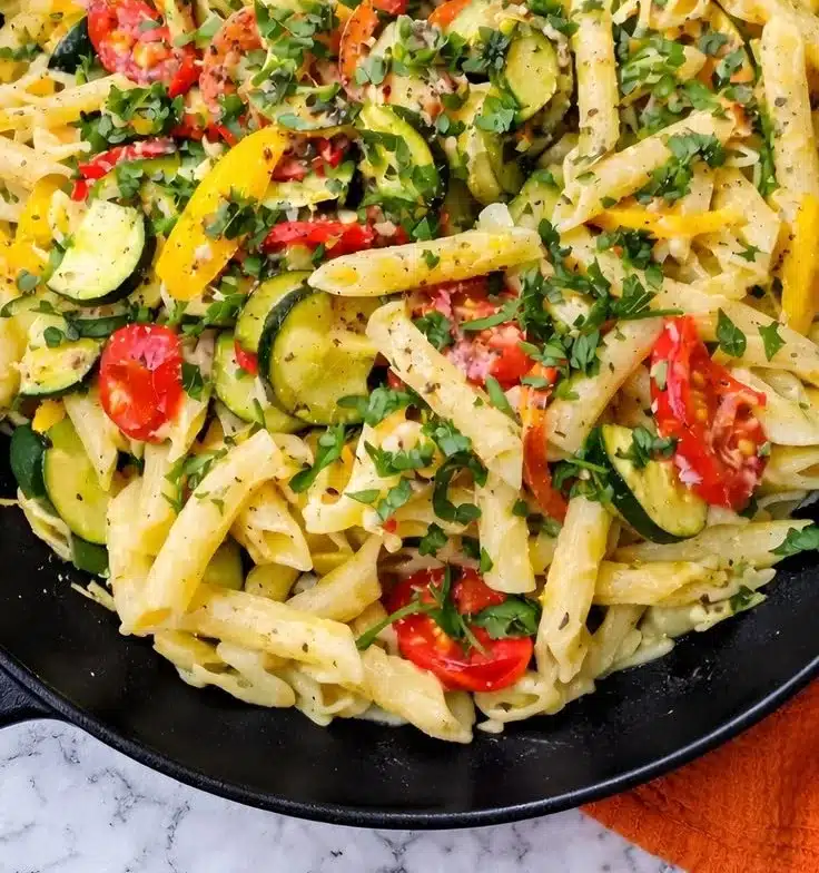 Creamy Pasta Primavera