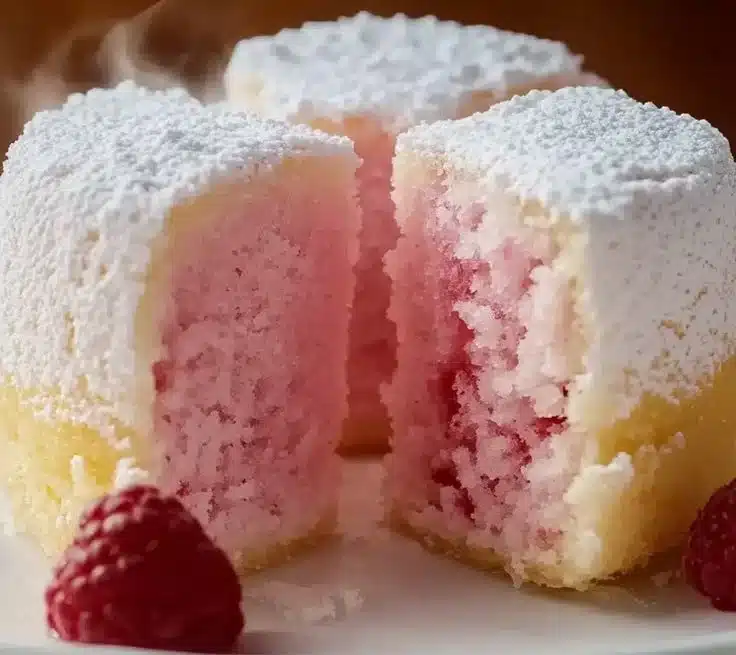 Heavenly Raspberry Angel Food Cake in 6 Simple Steps