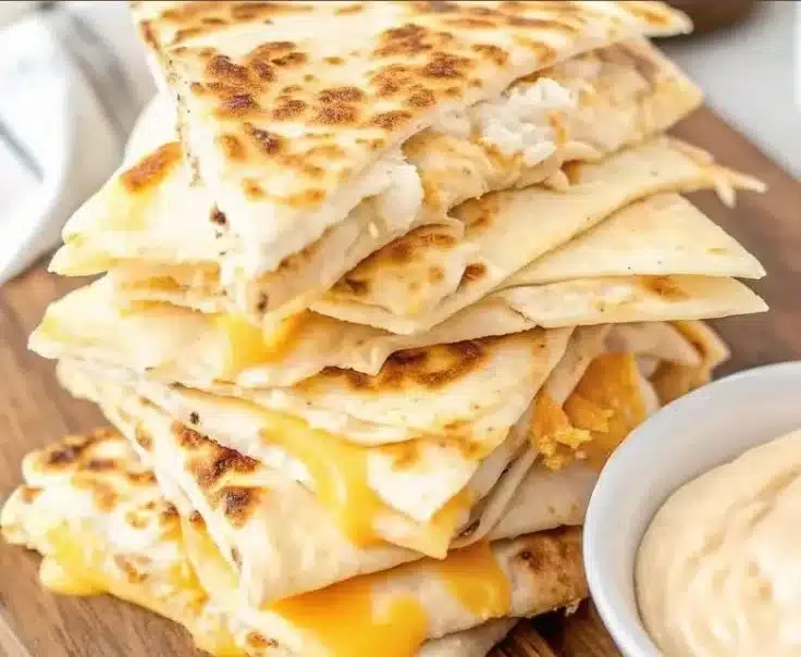 Easy Chicken Quesadillas