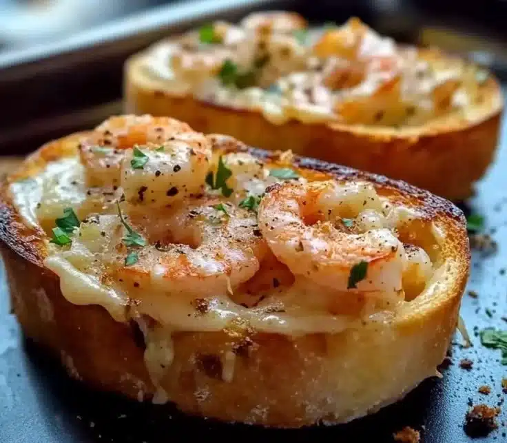 Easy Seafood Garlic Toast 🧄🦐 4 Flavor-Packed Seafood Garlic Toast You'll Crave Every Time