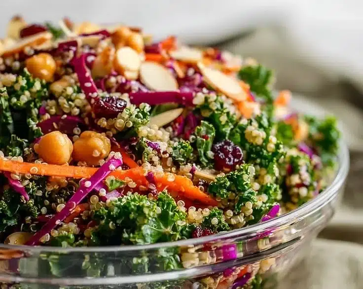 Delicious Grain Celery Salad with fresh ingredients and vibrant colors