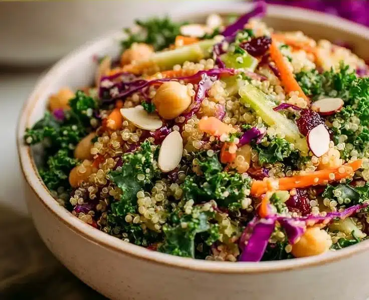 Grain and Celery Salad with Apple Cider Vinaigrette
