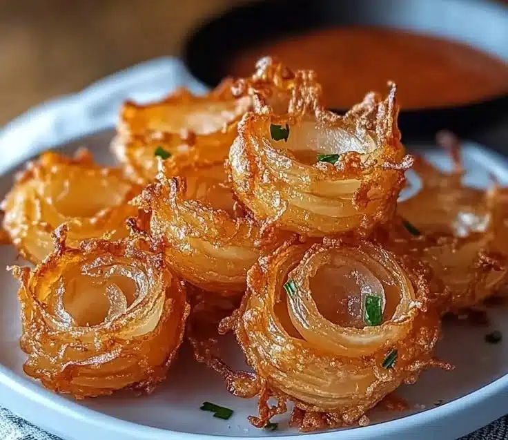 Guilt-Free Air Fryer Crispy Mini Blooming Onions 4 Guilt-Free Air Fryer Crispy Mini Blooming Onions Delight