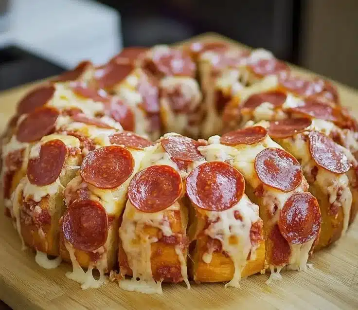 Irresistible Pepperoni Pizza Monkey Bread 4 Irresistible Pepperoni Pizza Monkey Bread for Snack Lovers