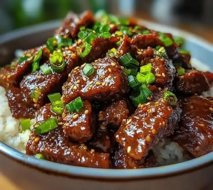 Irresistibly Tender Crockpot Mongolian Beef in No Time
