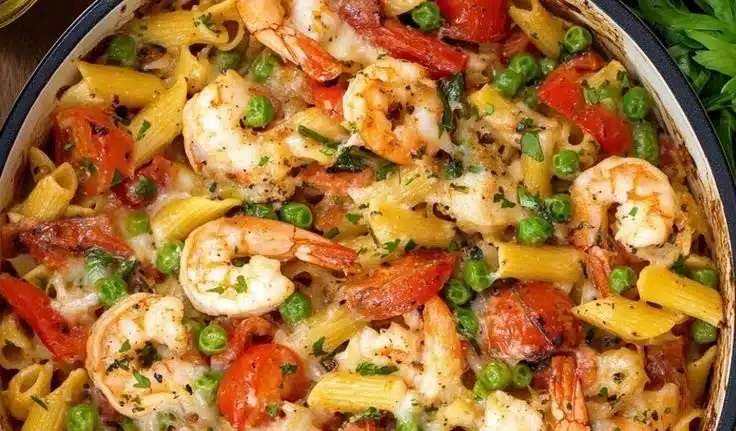 Pasta Primavera with Shrimp 4 Pasta Primavera with Shrimp