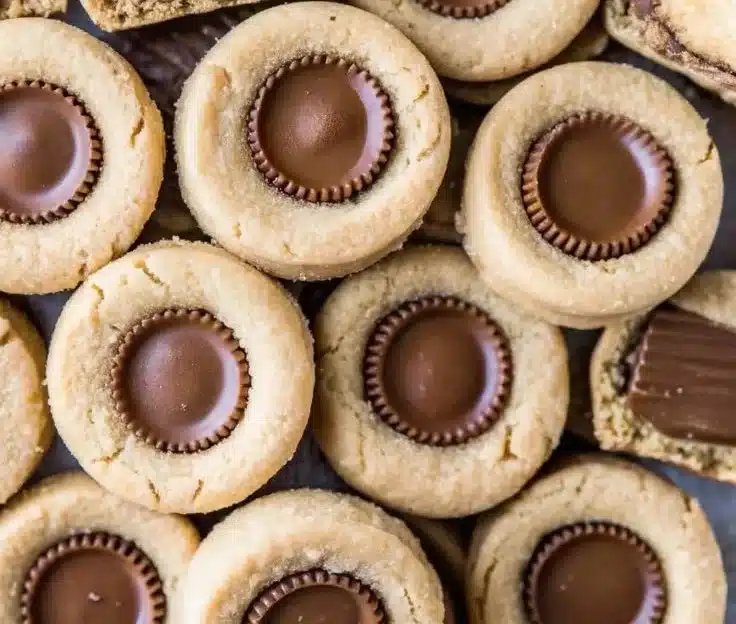 Peanut Butter Cup Cookies 4 Peanut Butter Cup Cookies