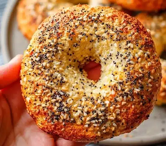 Irresistible Protein Bagels with Almond Flour