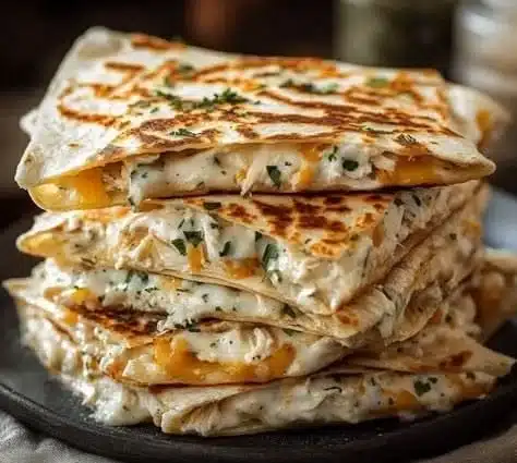 Satisfying Chicken Quesadilla
