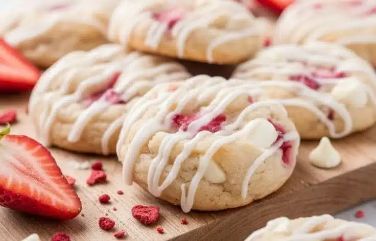 Strawberry Shortcake Cookies
