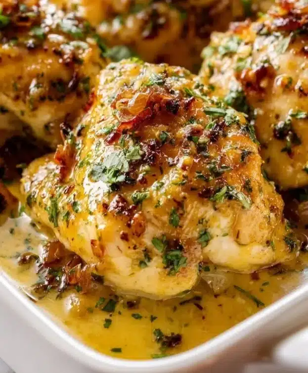 Baked Lemon Butter Chicken
