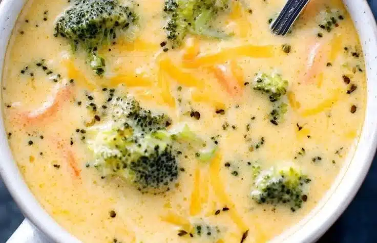 Broccoli Cheddar Soup 4 Broccoli Cheddar Soup