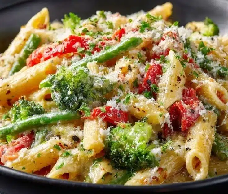 Creamy Pasta Primavera Recipe