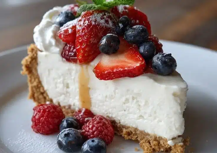 Easy No Bake Cheesecake