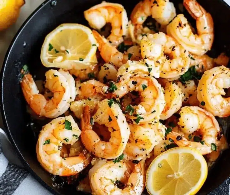 Lemon Garlic Butter Shrimp