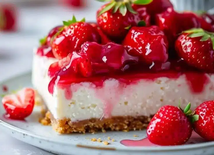 Strawberry Cheesecake Bars