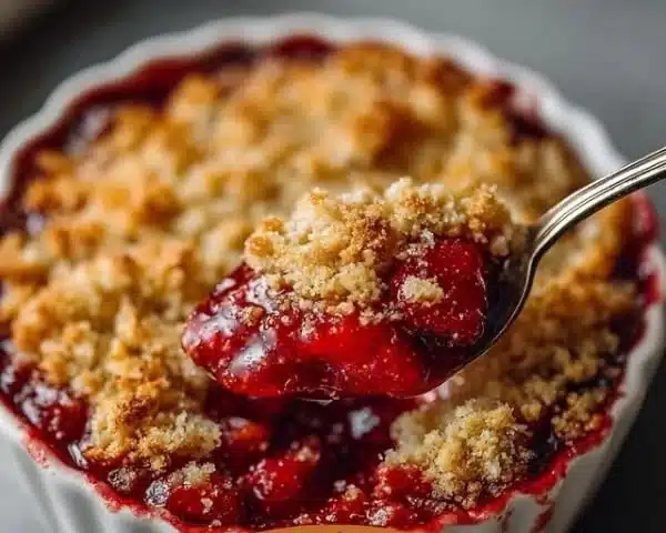 Strawberry Rhubarb Crisp